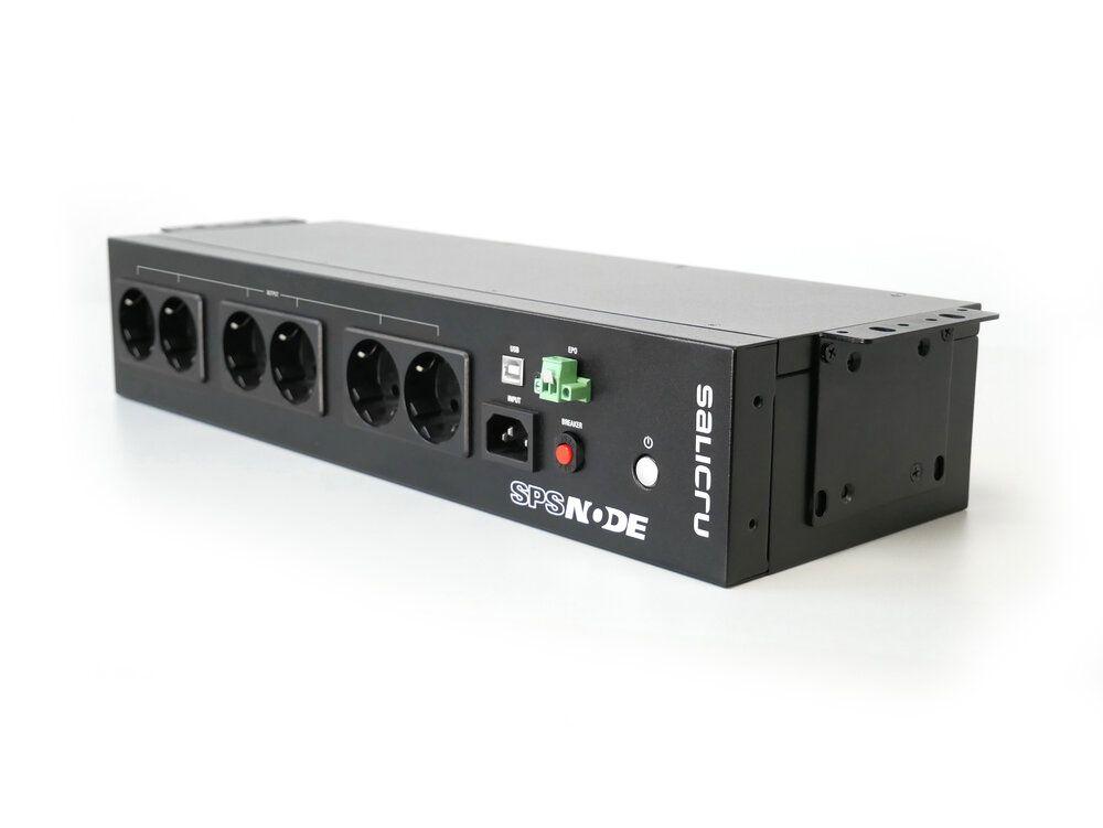 SAI Off-line SALICRU SPS 900 NODE (Tipo F - Preto), miniatura 4