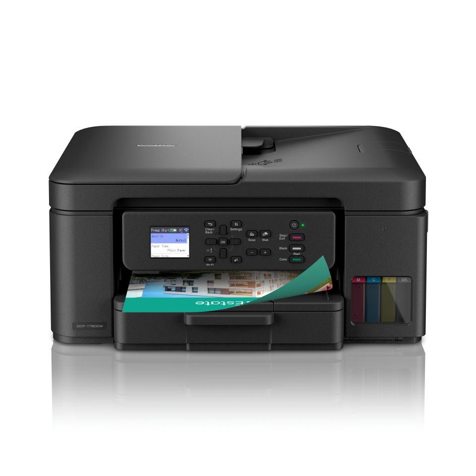 Impressora Multifunções BROTHER DCP-T780DW (A4 - Impressão a cores - 150 folhas - Preto), imagem 1