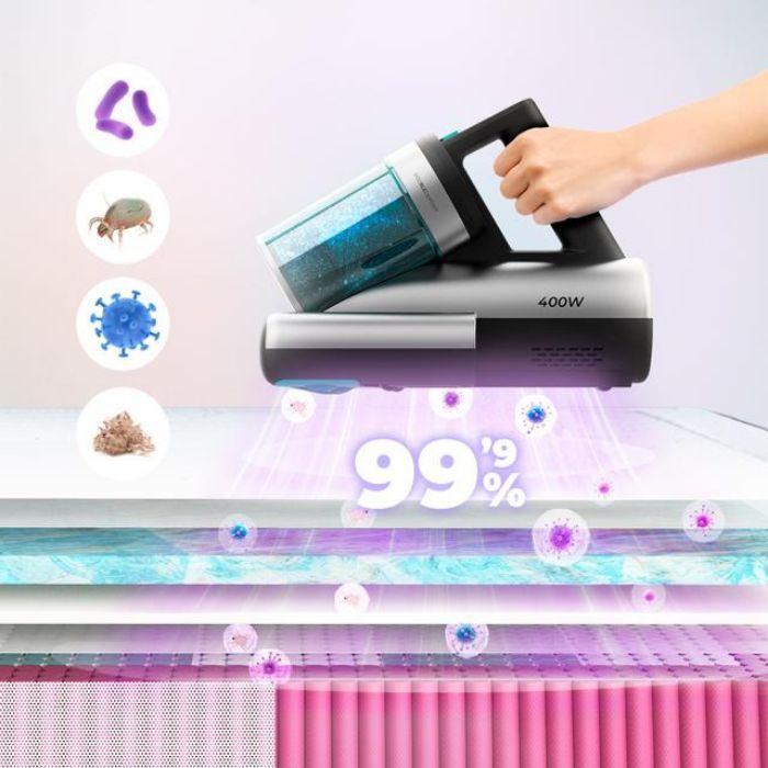 Aspirador de Colchões e Estofos CECOTEC Conga Rockstar 4000 Mattress (Preto e Prateado) — miniatura 4