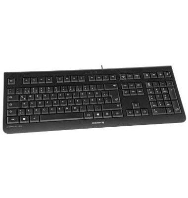 Teclado CHERRY KC 1000 (Alemão - Tamanho completo - USB - Preto), miniatura 2