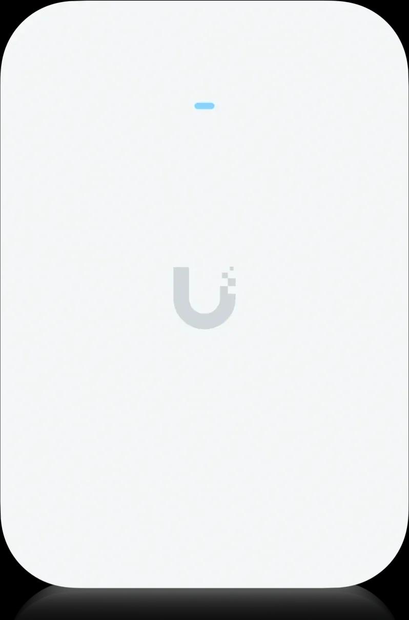 Ponto de Acesso UBIQUITI UniFi U7 Pro XG Wall (5800 Mbit/s - 2,4, 5, 6 GHz - 1 unidade - Branco)