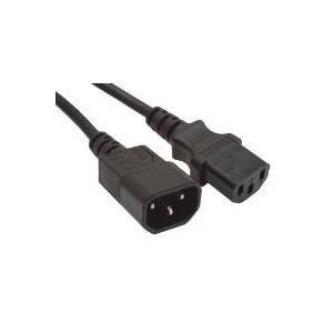 Cabo de Alimentação GEMBIRD PC-189 (1,8 m - Acoplador C14 - Preto)