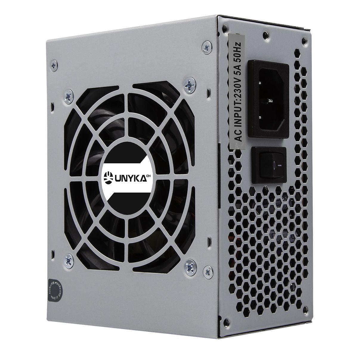 Fonte de Alimentação UNYKACH 52017 (SFX - 450 W - Não modular - Prateado), miniatura 2