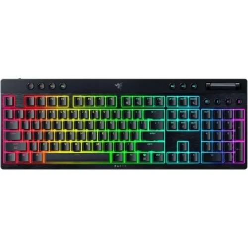 Teclado RAZER BlackWidow V4 Low-Profile HyperSpeed (Inglês - Mecânico - Tamanho completo - Preto)