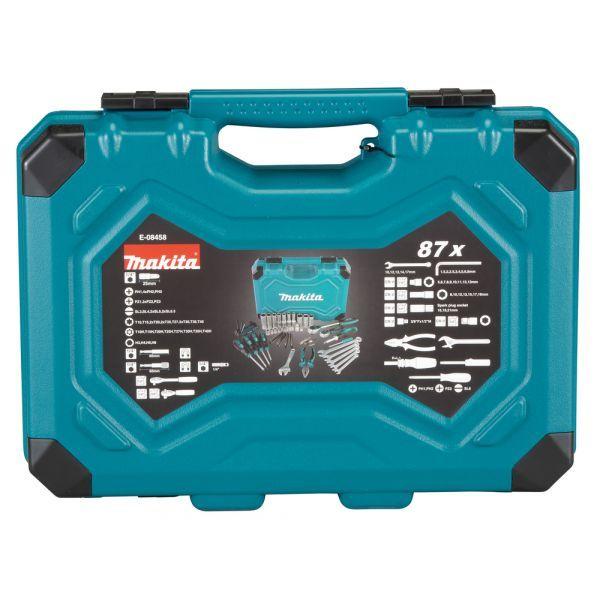 Conjunto de Ferramentas Manuais MAKITA E-08458 (87 Peças - Encaixes 1/2", 1/4" e 3/8" - Azul), miniatura 3