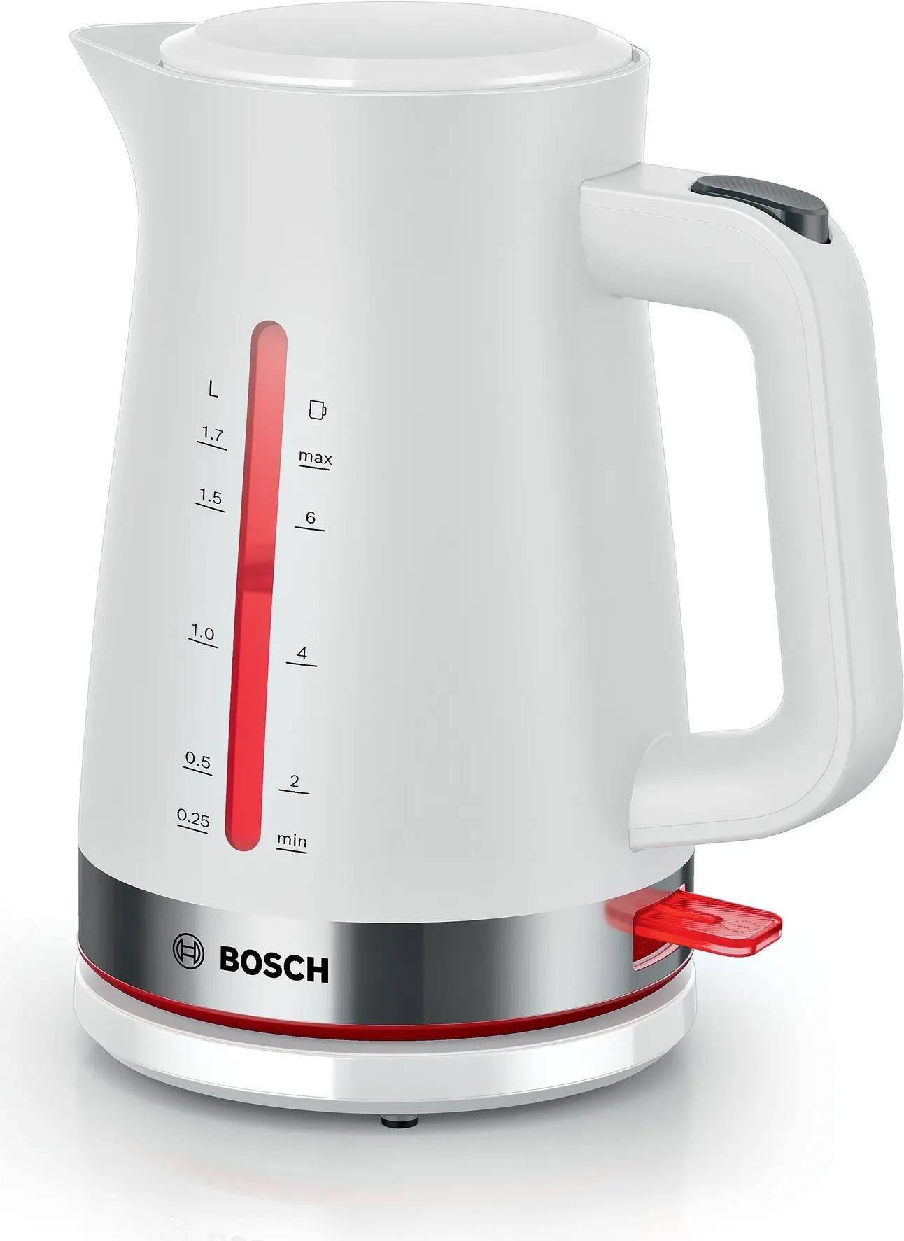 Jarro Elétrico BOSCH TWK4M221 MyMoment (2400 W - 1,7 L - Plástico - Branco)
