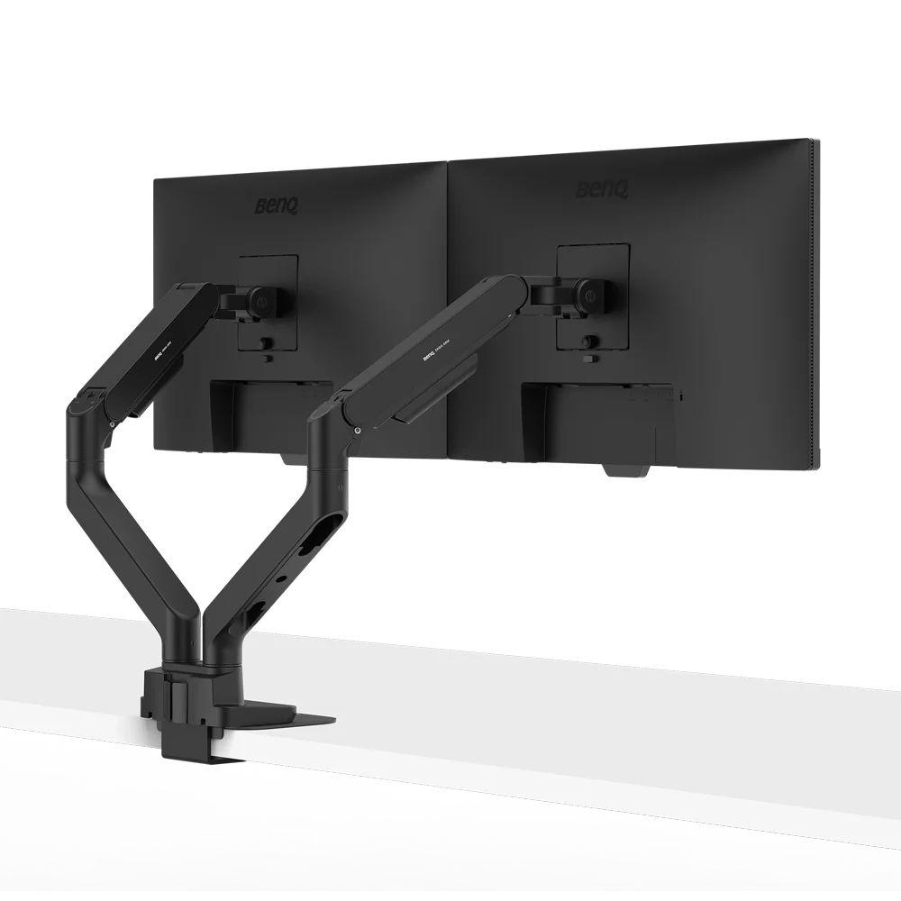Suporte Duplo de Monitor BENQ Ergo Arm BDH01 (17–35" - 40 kg - Preto), miniatura 3