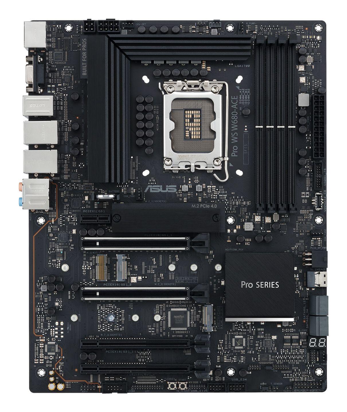 Motherboard ASUS PRO WS W680-ACE (LGA 1700 - ATX - Duplo canal - Preto), miniatura 2
