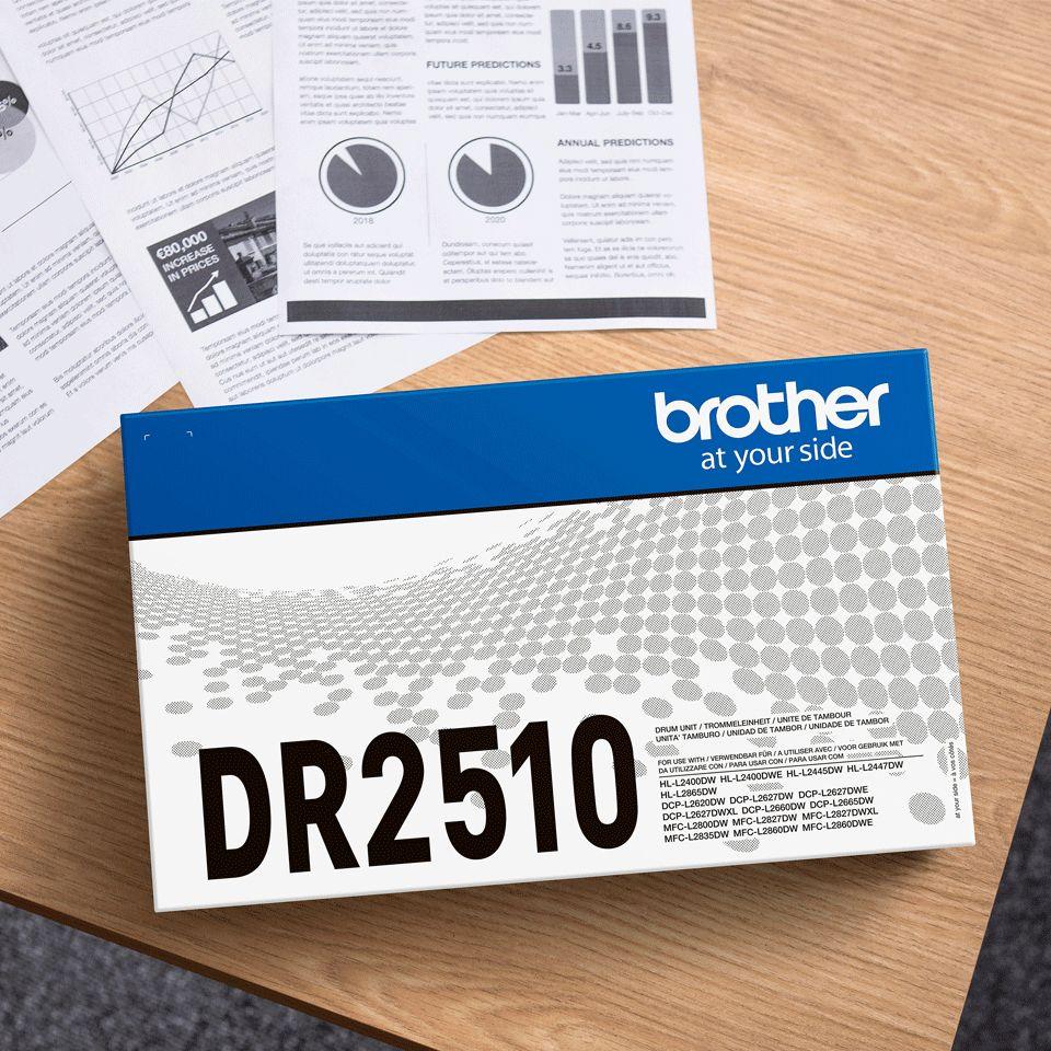 Tambor de Impressão BROTHER DR-2510 (15 000 páginas), miniatura 3