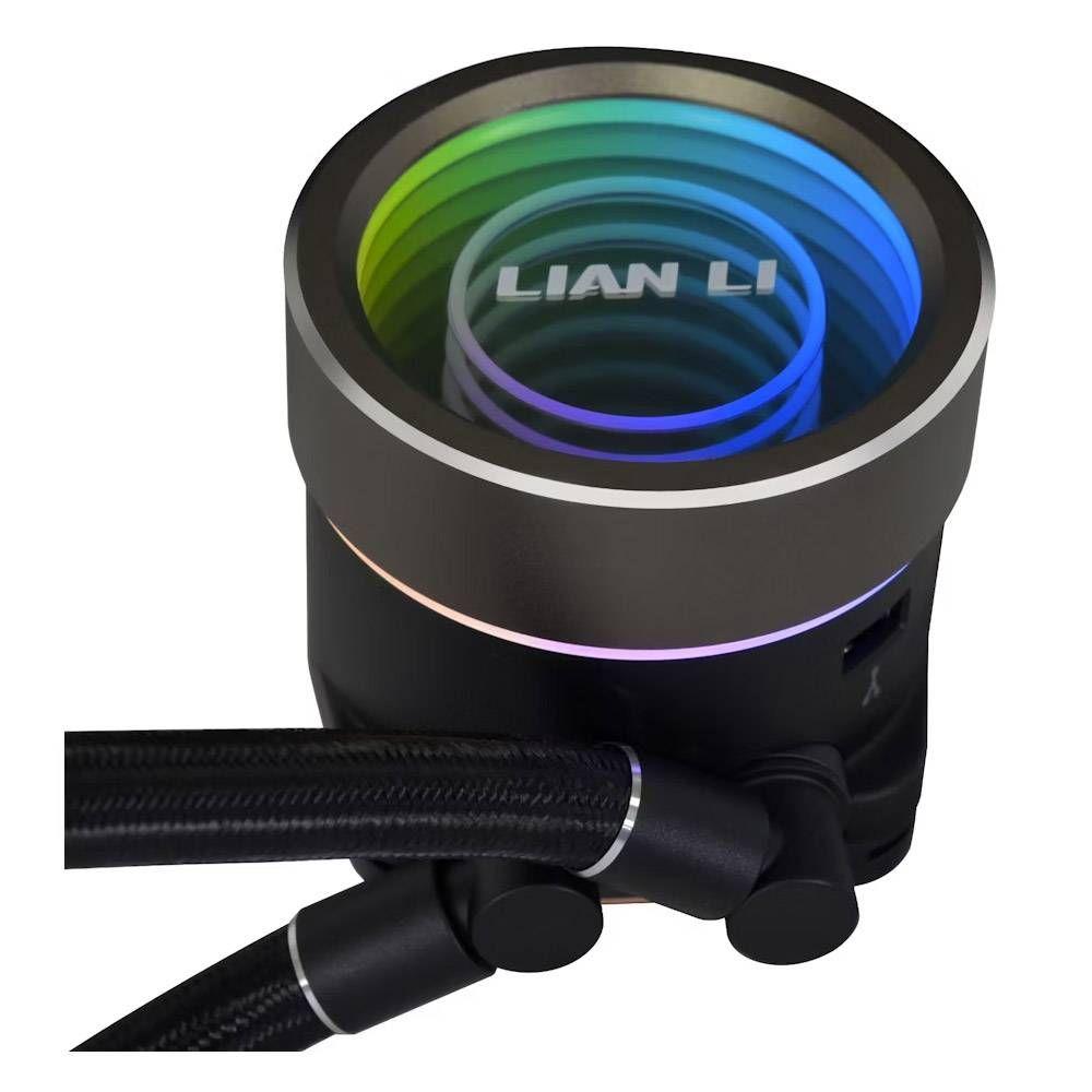 Sistema de Refrigeração Líquida AIO para CPU LIAN LI Galahad II Trinity 240mm (120 mm - 2450 RPM - 2,7 cm - Preto) — miniatura 4
