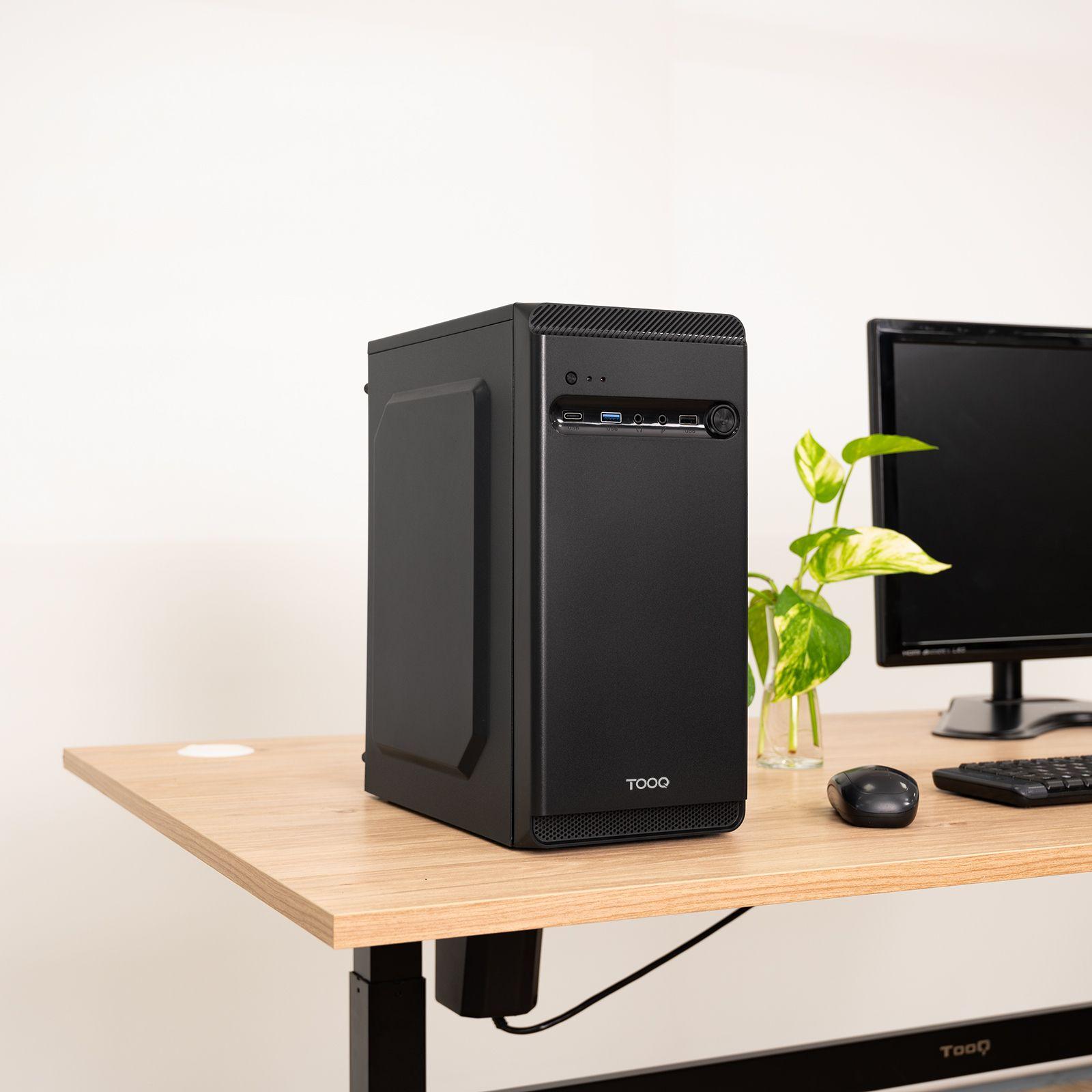 Caixa PC TOOQ DODEKA ULTRA TQC-4702-SP (micro ATX, Mini-ITX - 500 W - Mini Tower - Preto) — miniatura 4