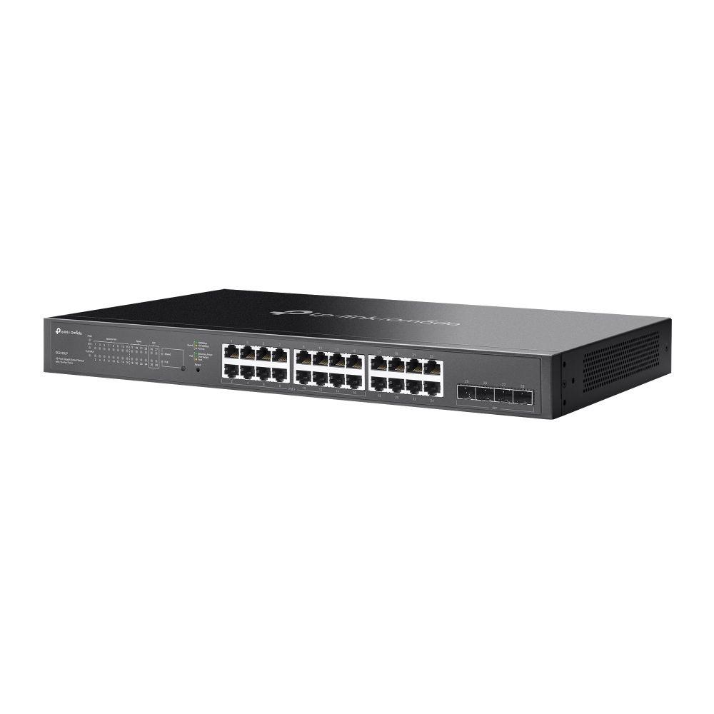 Switch Gerido TP-LINK Omada SG2428LP (28 Portas - Gigabit Ethernet - 4,1 MB - Cinzento) — miniatura 2