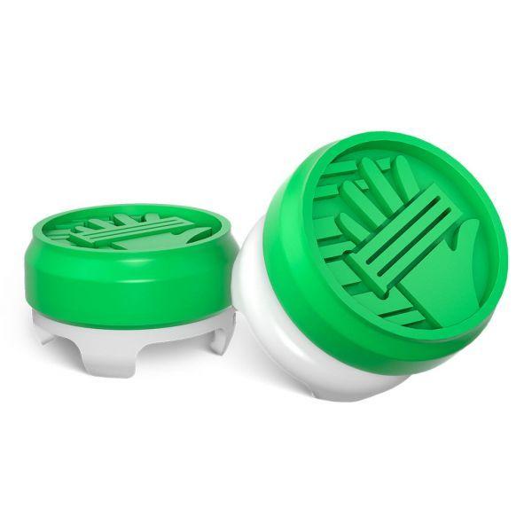 Capas de Aderência para Analógicos STEELSERIES KontrolFreek 2609-PS5 (Sony - Verde/Branco) — miniatura 2