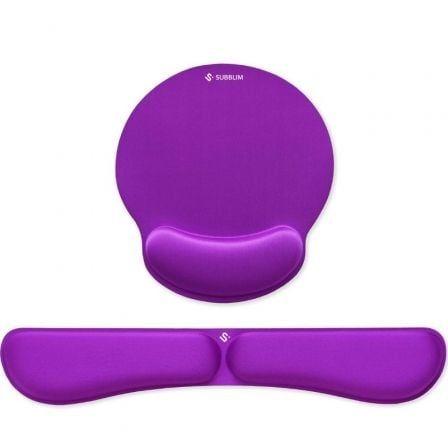 Conjunto Ergonómico SUBBLIM Ergo MemoryFlex Pack (Roxo)