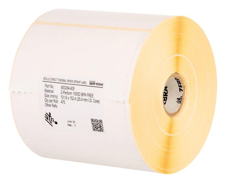 Etiquetas Autocolantes para Impressora ZEBRA Z-Perform 1000T (Branco)