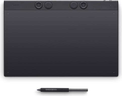 Mesa Digitalizadora WACOM Intuos Pro Large PTK870K0B (Com fios e sem fios - Preto)
