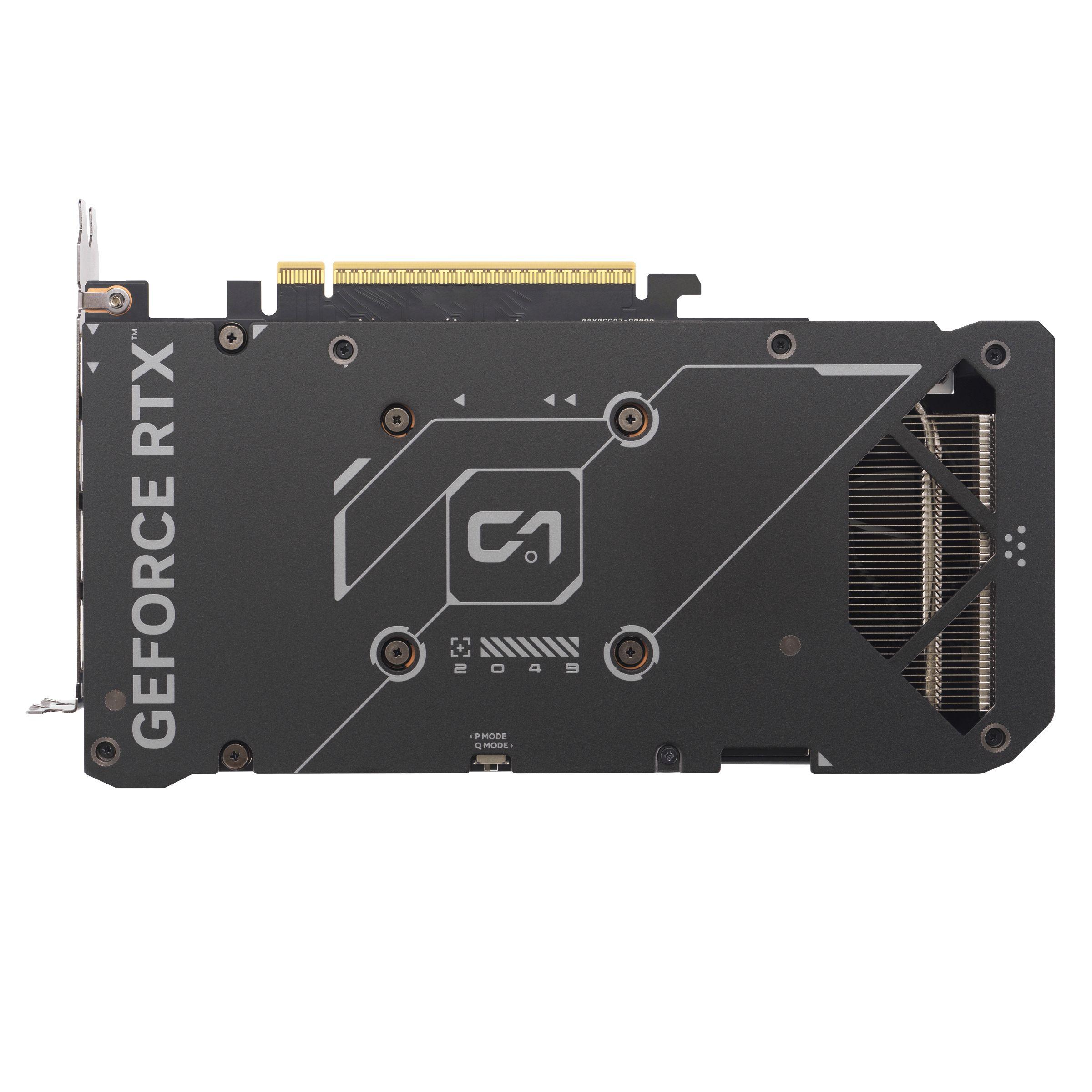 Placa Gráfica ASUS Dual RTX5060TI-O16G (GeForce RTX 5060 Ti - 28 Gbps - 16 GB - Preto e Cinzento), miniatura 4