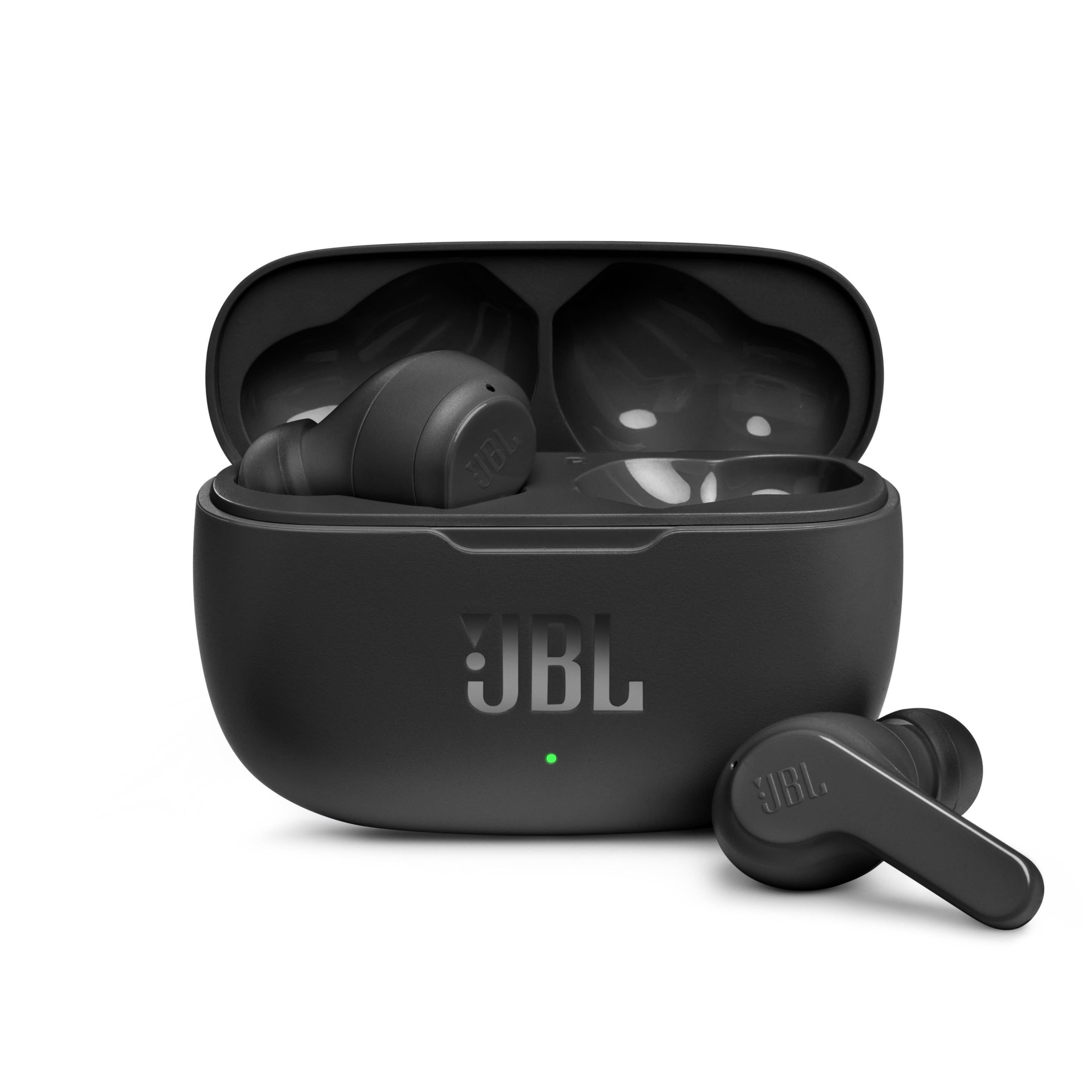 Auscultadores JBL Wave 200TWS (Binaural - Sem fios - Intra-aural - Preto)
