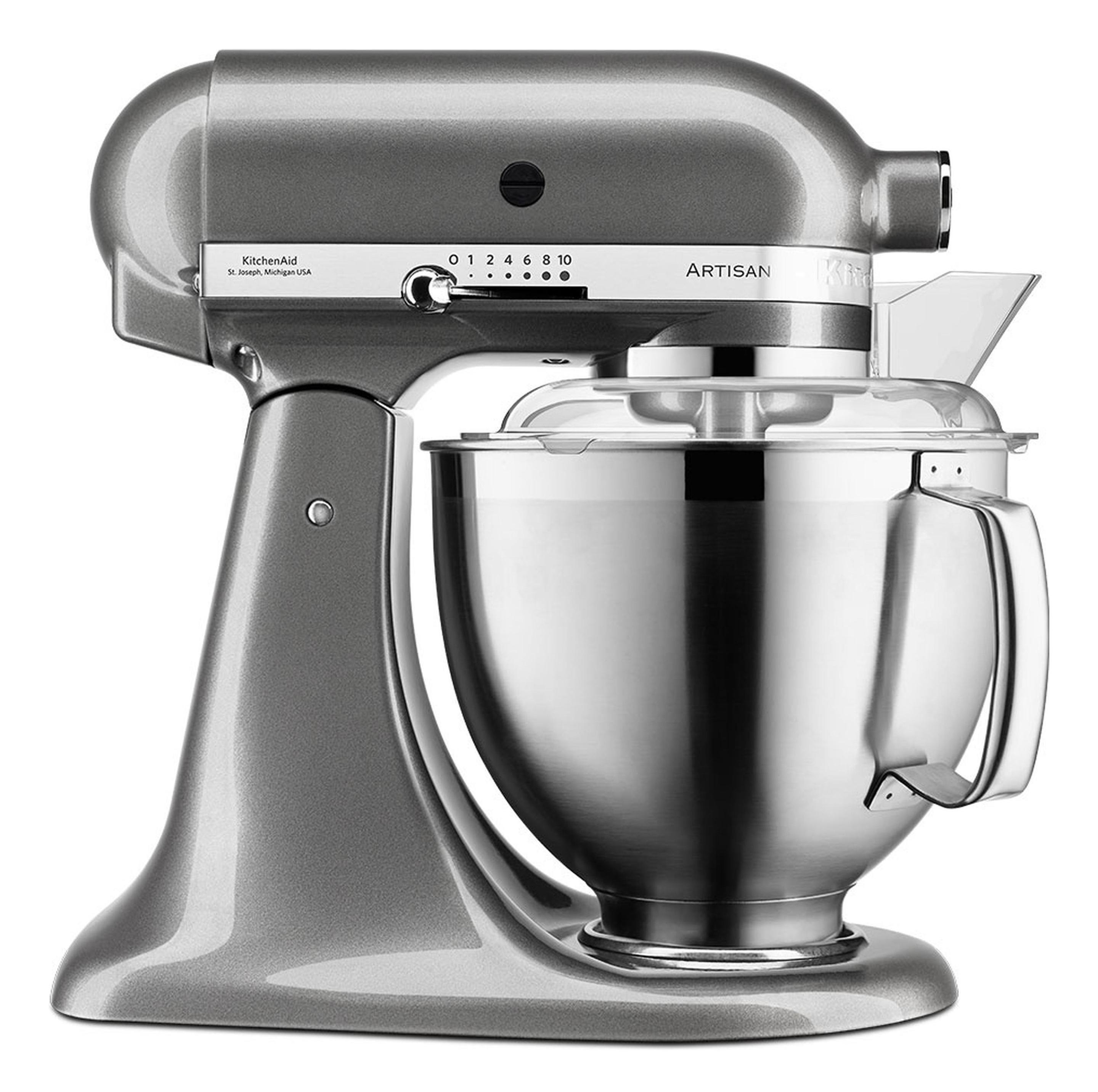 Batedeira KITCHENAID ARTISAN 5KSM185PSEMS (300 W - 220 RPM - 4,8 l - Prateado)