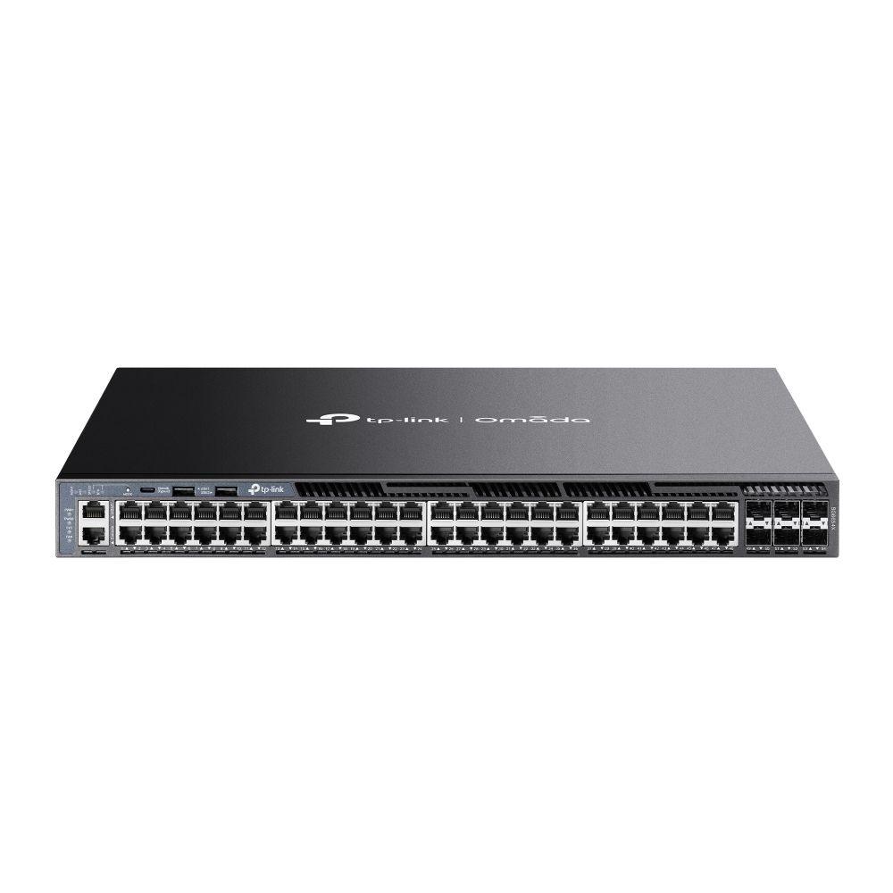 Switch de Rede Gerido TP-Link Omada SG6654X (Gigabit Ethernet - 10/100/1000 Mbit/s - 3 MB - Preto)