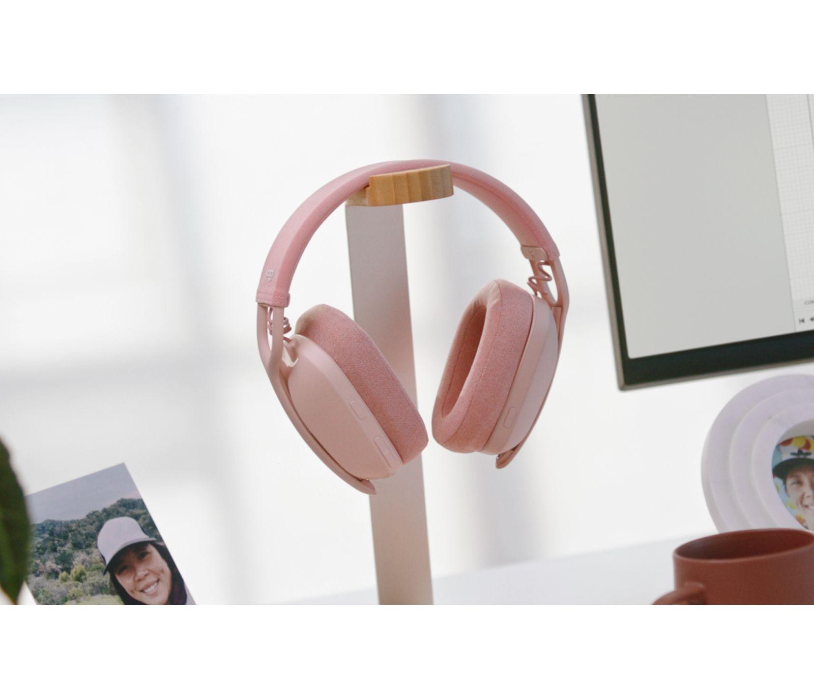 Auscultadores LOGITECH Zone Vibe 100 (Binaural - Sem fios - Circum-aural - Rosa), miniatura 6