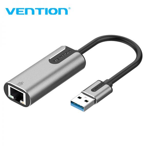 Adaptador USB para RJ45 VENTION CEWHB (USB 3.0 - Preto) — miniatura 2