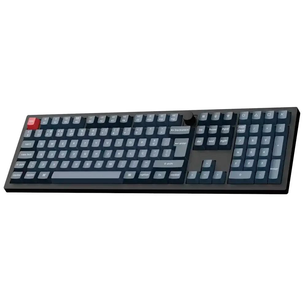 Teclado KEYCHRON V6 Max (Português - Gateron Jupiter Brown - Tamanho completo - Preto/Cinzento) — miniatura 2