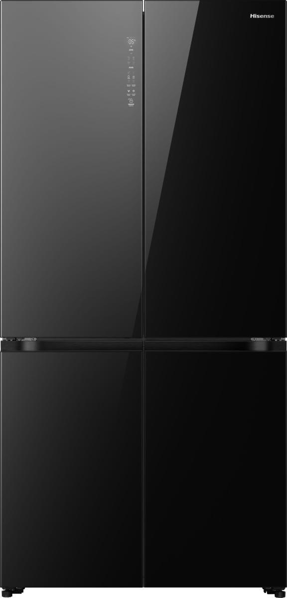Frigorífico Americano Independente HISENSE RQ768N4GBE (591 l - 190x91,1x60 cm - 190 cm - Preto)
