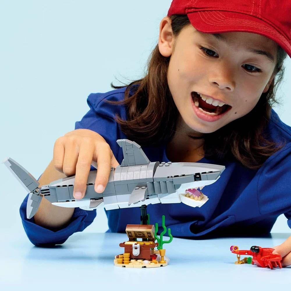 LEGO 31381 Creator Tubarão Feroz Com Baú do Tesouro (8+ anos - 379 peças) — miniatura 5