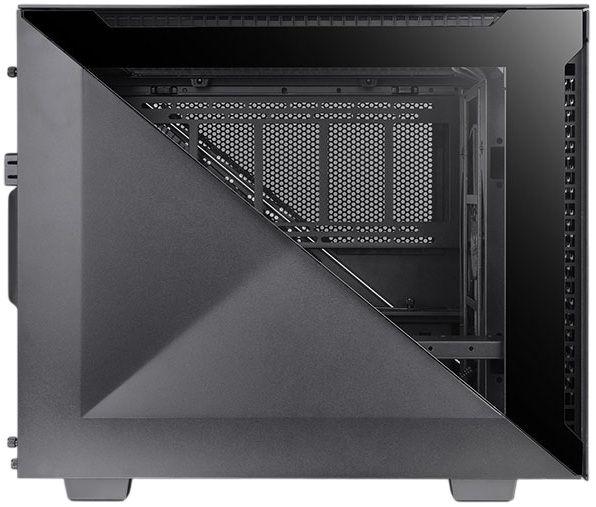 Caixa Micro-ATX THERMALTAKE Divider 200 TG Air (Micro Tower - SPCC, vidro temperado - 18,5 cm - Preto), miniatura 4