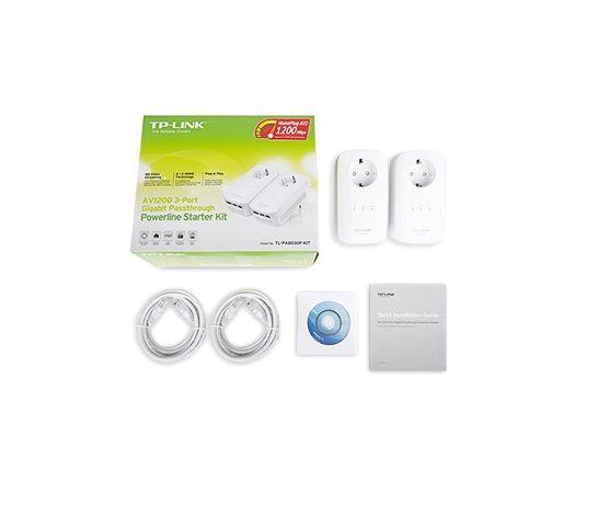 Kit de Adaptadores Powerline TP-LINK TL-PA8030P KIT (Gigabit Ethernet - 2 unidades - HomePlug AV2 - Branco) — miniatura 4