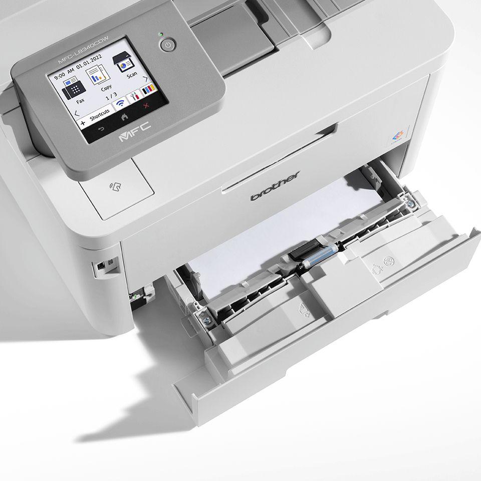 Impressora Multifunções Laser LED BROTHER MFC-L8340CDW (Impressão a cores - 250 folhas - Branco), miniatura 7