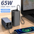 Bateria Externa LEOTEC LEPOW65W20K (USB Type-C para USB Type-C - Portáteis e smartphones - Preto)