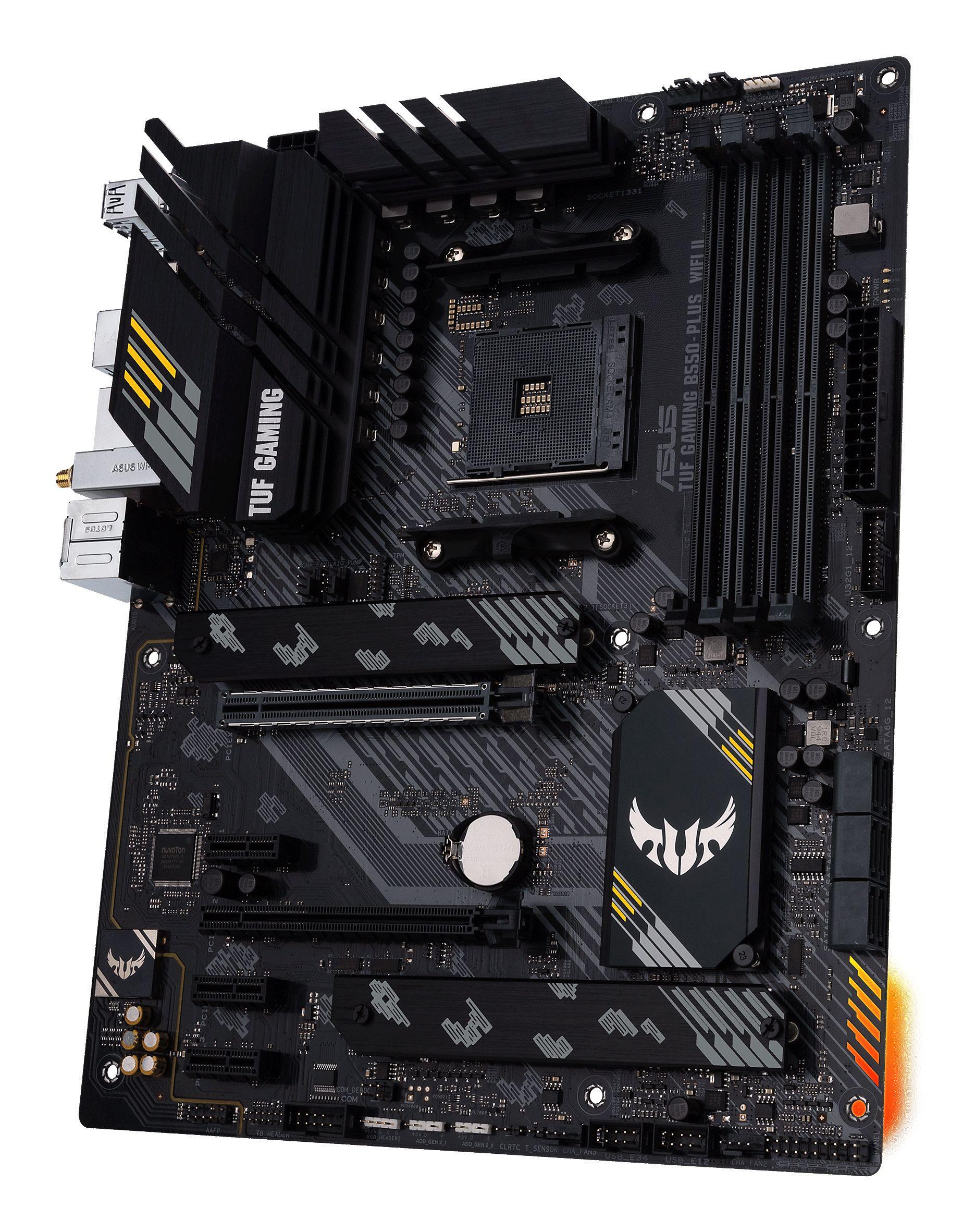 Motherboard ASUS TUF GAMING B550-PLUS WIFI II (AM4 - AMD Ryzen 3000 Series - ATX - Preto) — miniatura 5