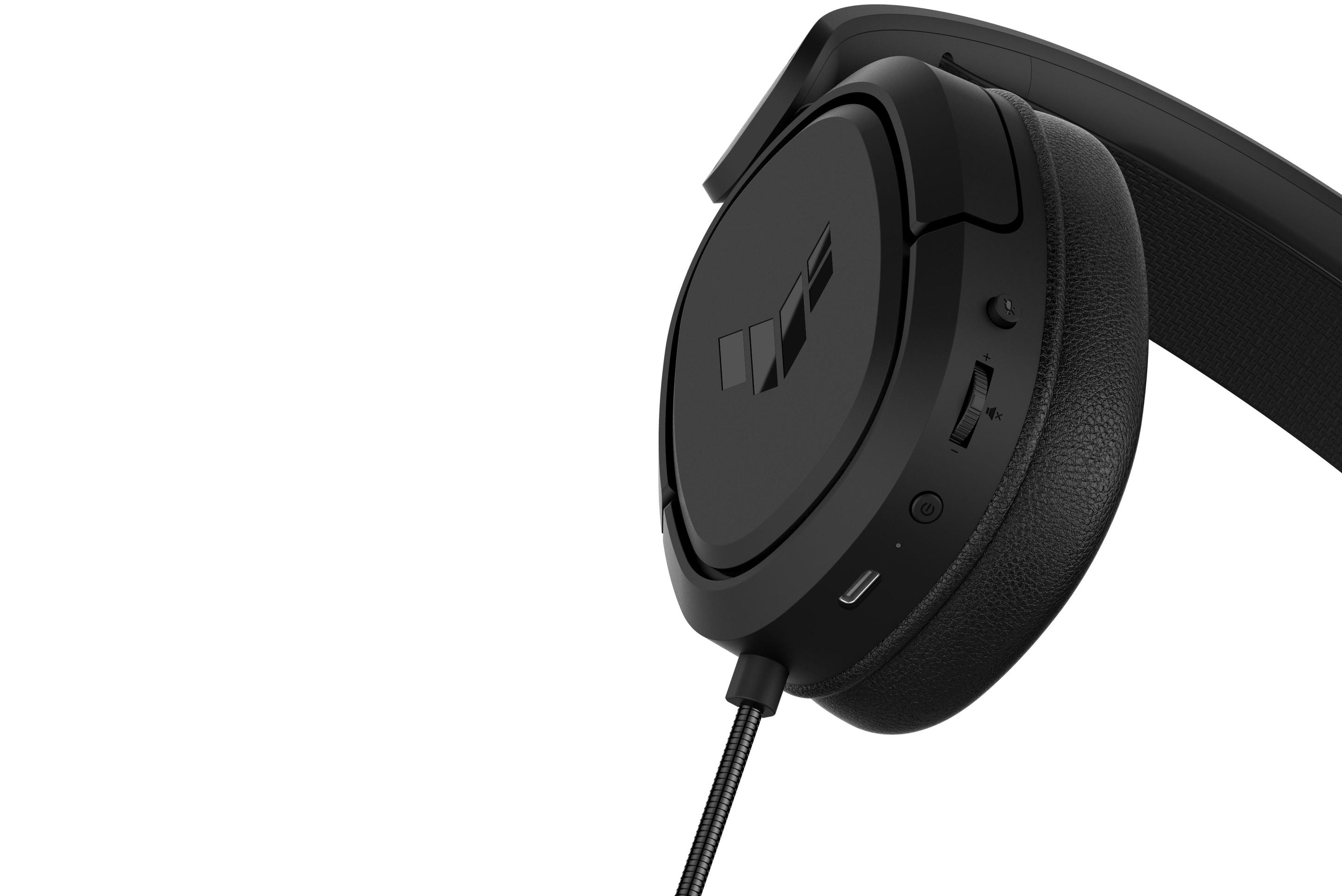 Headset Gaming ASUS TUF Gaming H1 Wireless (Binaural - Sem fios - Circum-aural - Preto), miniatura 3