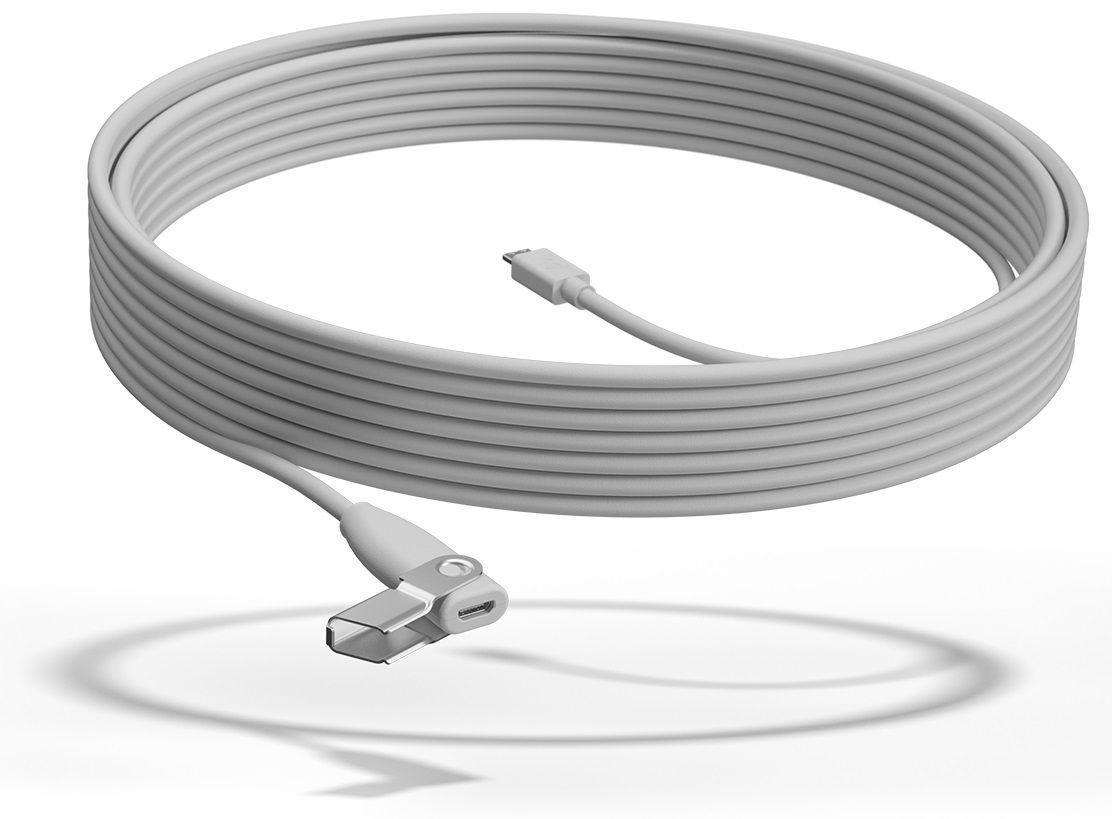 Cabo de Extensão para Microfone LOGITECH 952-000047 (Branco) — miniatura 5