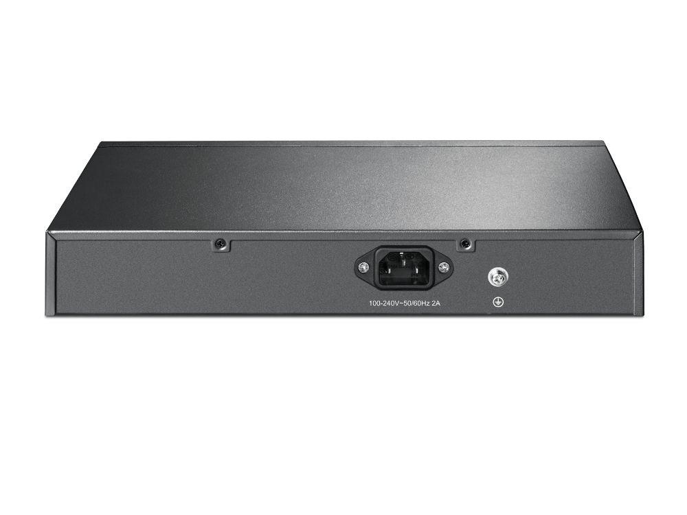 Switch TP-LINK TL-SG1008MP (Gigabit Ethernet - 1,5 MB - 16 Gbit/s - Preto) — miniatura 3