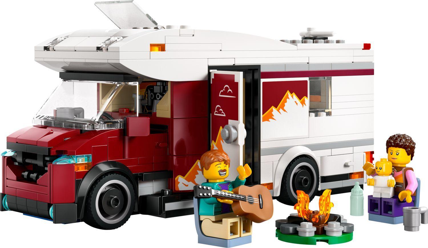 LEGO 60454 City Autocaravana para Aventuras nas Férias (6+ anos - 385 peças)
