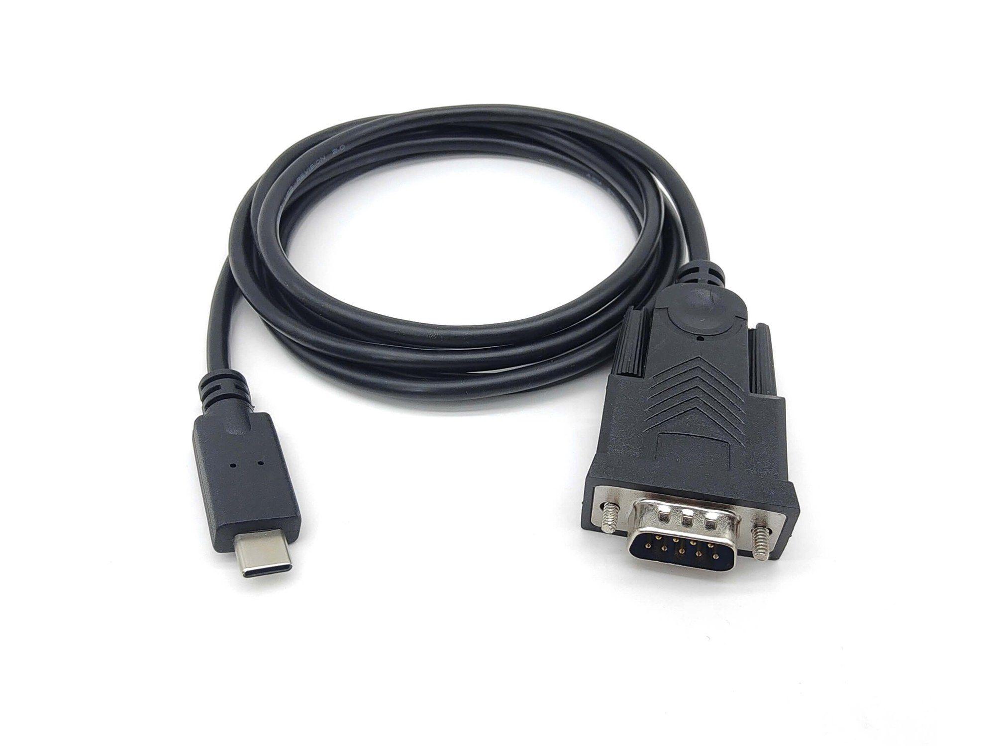 Cabo Série USB-C para DB-9 EQUIP 133392 (1,5 m - USB Type-C - Preto), miniatura 2