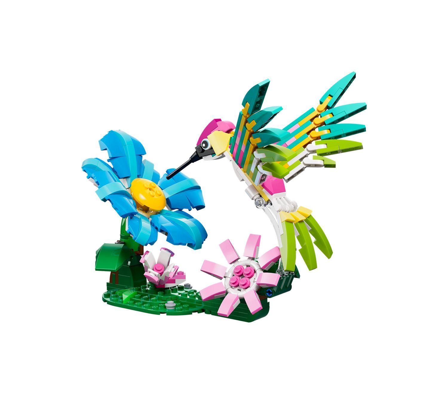 LEGO 31384 Creator Animais Selvagens: Beija-flor Colorido (8+ anos - 312 peças)