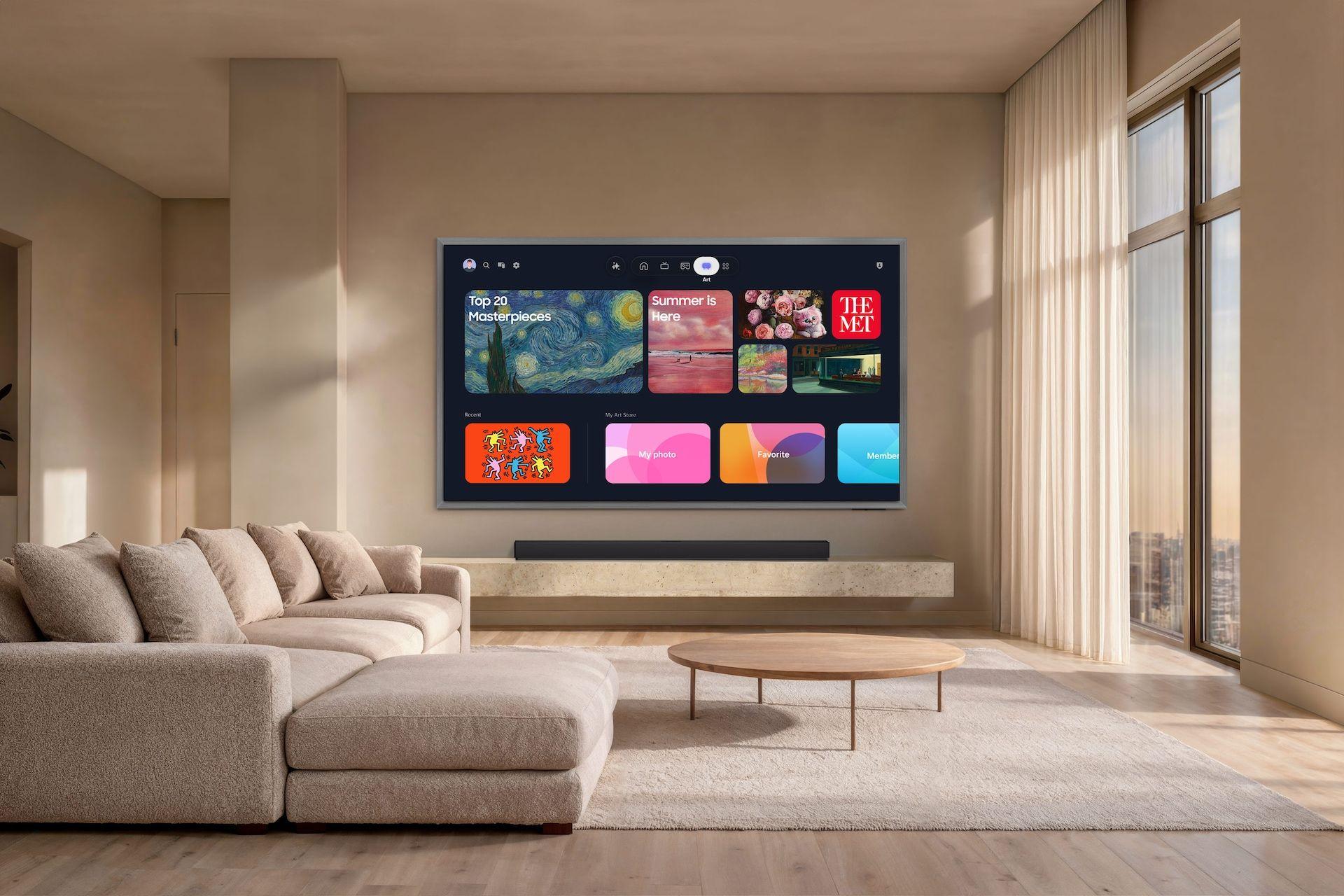 Televisão SAMSUNG TV TQ83S99HAEXXC (OLED - 4K Ultra HD - 3840 x 2160 pixels - Preto), miniatura 2