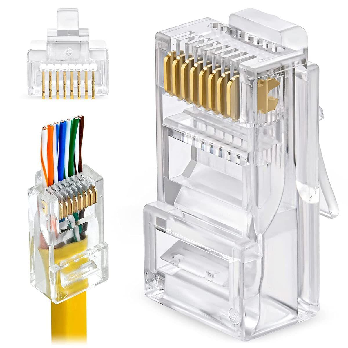 Ficha RJ45 EQUIP 121173 (Transparente), miniatura 2