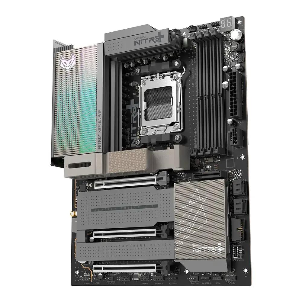 Motherboard SAPPHIRE NITRO+ X870EA WIFI7 Phantom Link (AM5 - ATX - 8400 MHz - Preto) — miniatura 4