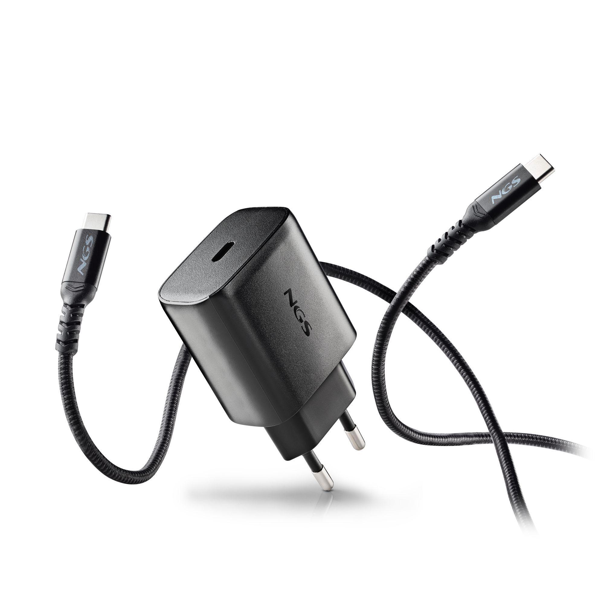 Carregador de Parede NGS Bud 45W-C (45 W - Preto)