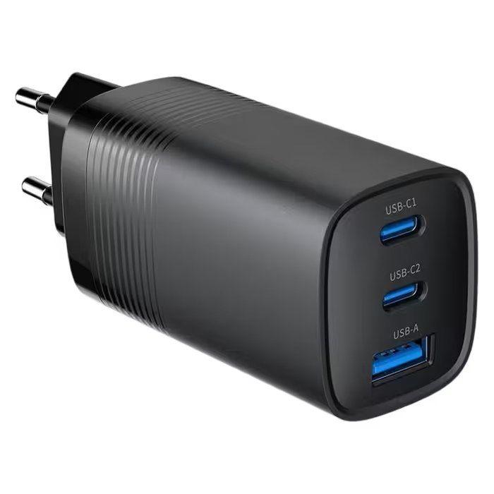 Carregador de Parede USB GEMBIRD TA-UC-PDQC65-01-BK (65 W - 360 W - GaN - Preto), miniatura 3