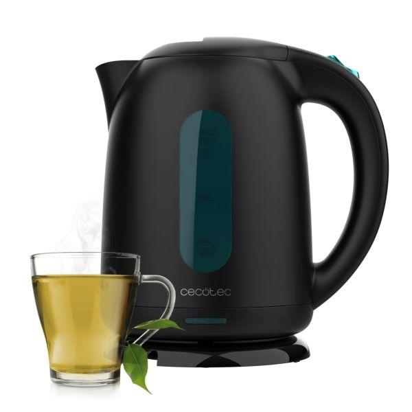 Jarro Elétrico CECOTEC ThermoSense 180 (2200 W - 1,7 L - Preto)