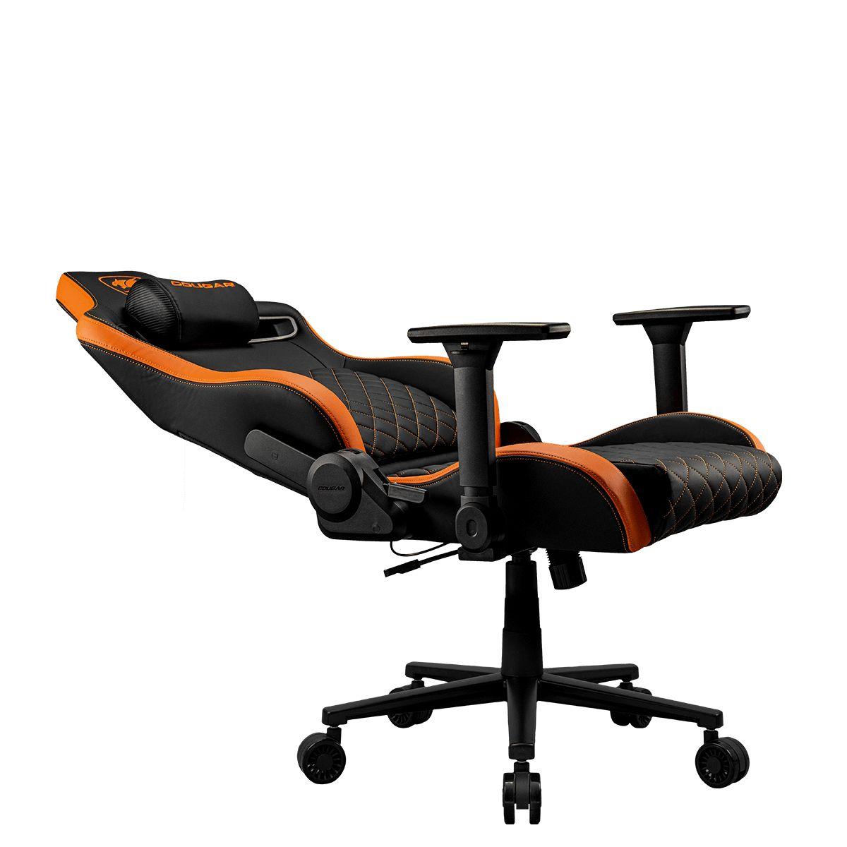 Cadeira Gaming COUGAR Defensor (120 kg - 136,5 cm - 4D - Preto/Laranja), miniatura 8