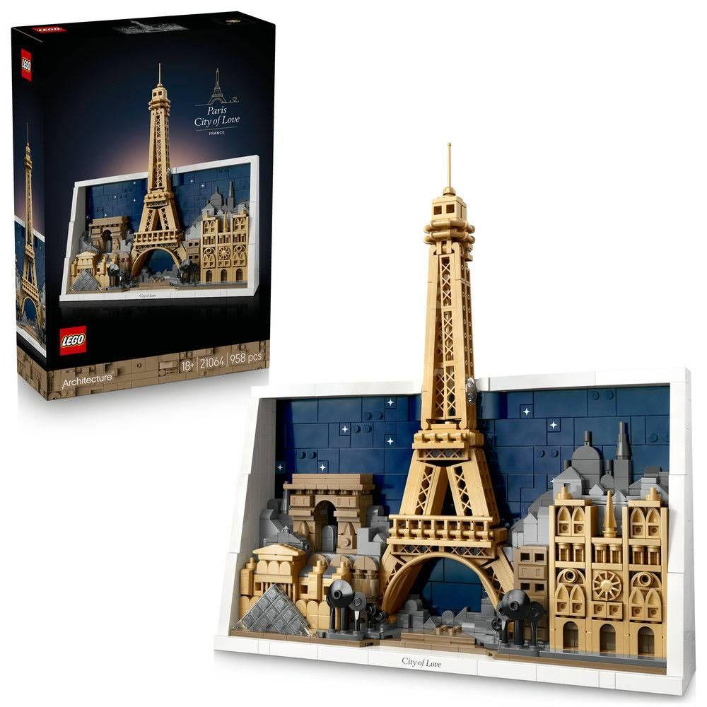 LEGO 21064 Architecture Paris – Cidade do Amor (18+ anos - 958 peças) — miniatura 3