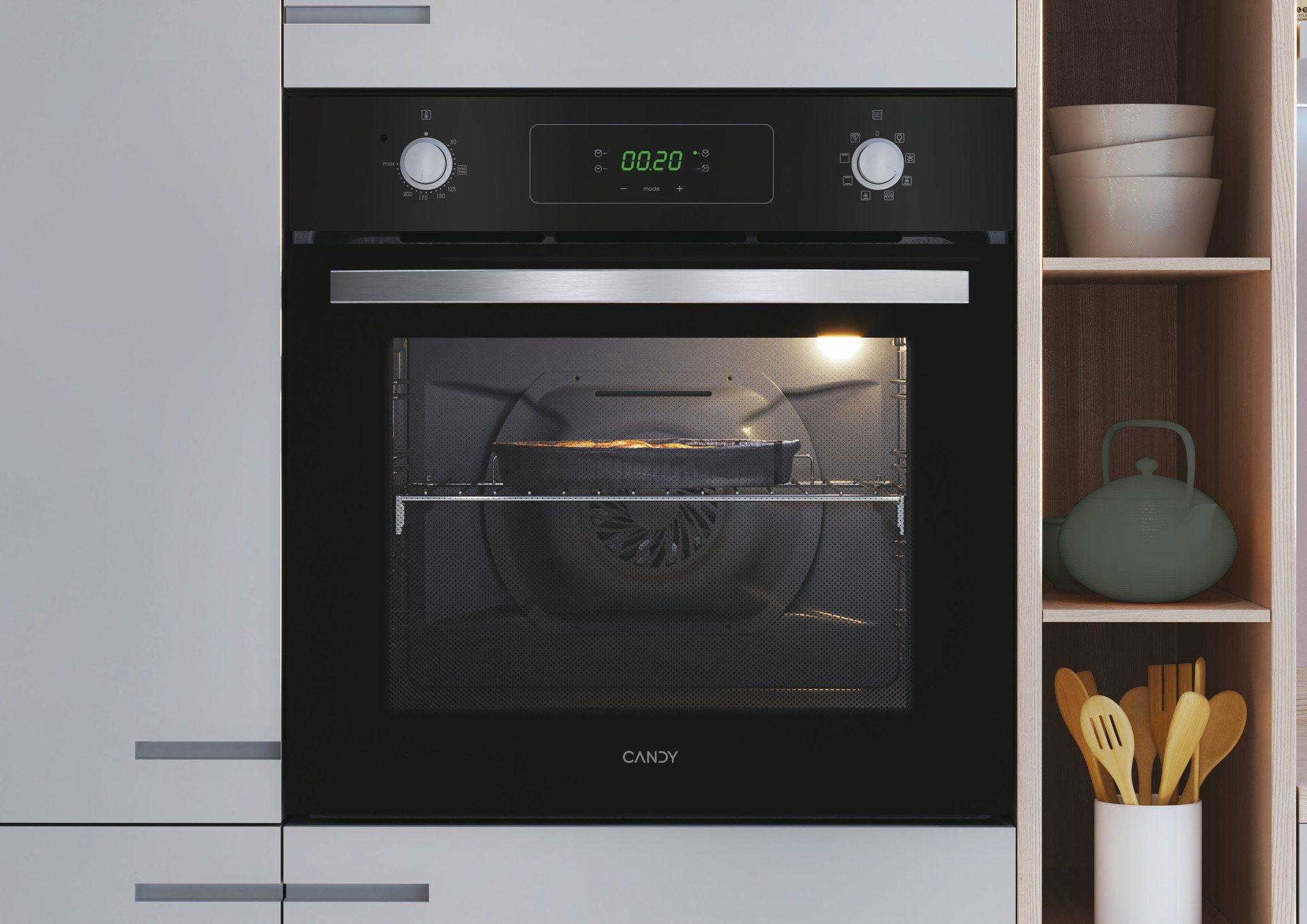 Forno de Encastre CANDY FIDCN625L (Forno elétrico - 70 l - Vapor - Preto) — miniatura 3