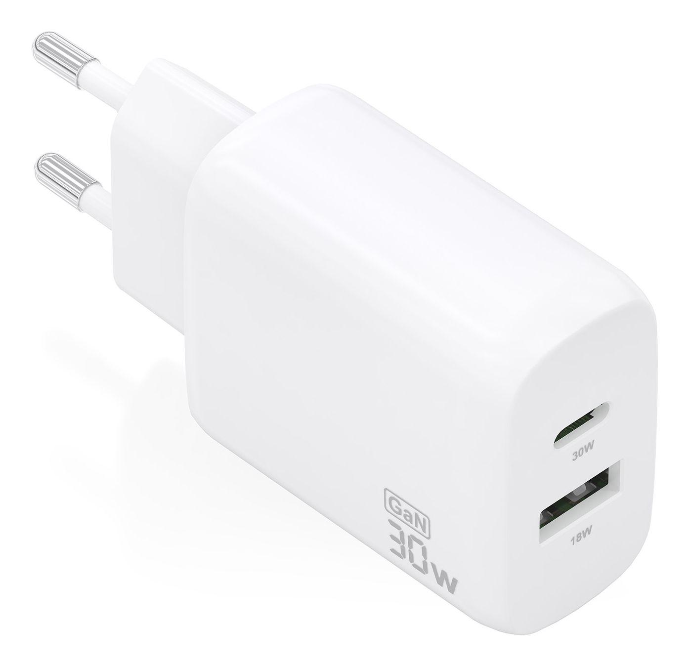 Carregador de Parede AISENS A110-0923 (33 W - 30 W - Branco)